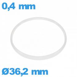 Joint de verre I-ring Hytrel 0,40 × 1,20 mm
