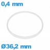 Glasdichtung I-Ring Hytrel 0,40 × 1,20 mm
