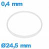 Joint de verre I-ring Hytrel 0,40 × 1,25 mm