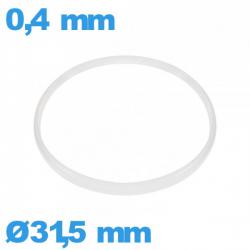 Glaspakking I-ring Hytrel 0,40 × 1,25 mm