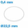 Glaspakking I-ring Hytrel 0,40 × 1,75 mm