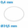 Glaspakking I-ring Hytrel 0,40 × 1,75 mm