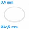 Glasdichtung I-Ring Hytrel 0,40 × 1,75 mm