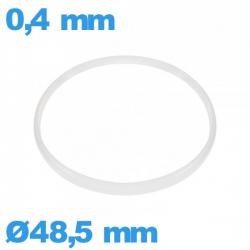 Hytrel I-ring crystal gasket 0.40 × 1.75 mm