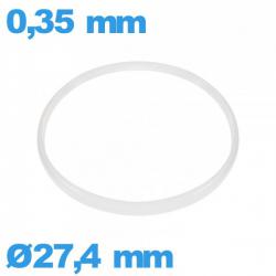 Glasdichtung I-Ring Hytrel 0,35 mm, Sonderhöhen