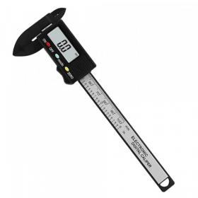 Digital caliper 0 to 100 mm, carbon fibre