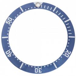 Inserto della lunetta compatibile Omega Seamaster blu 33,05 mm