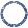 Lunette-inleg compatibel met Omega Seamaster blauw 33,05 mm