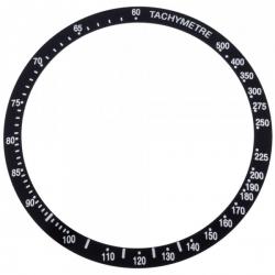 Inserto de bisel compatible con Omega Speedmaster cerámica 39,70 mm