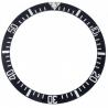 Insert de lunette compatible Rolex Military Submariner noir